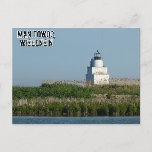 Manitowoc Wisconsin Postcard Postkarte (Vorderseite)