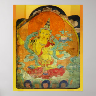 Manjushri, Bodhisattva der Weisheit Poster