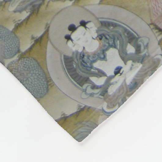 Manjushri Fleece Blanket (Ecke)