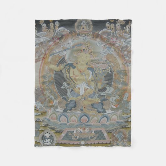 Manjushri Fleece Blanket (Vorderseite)