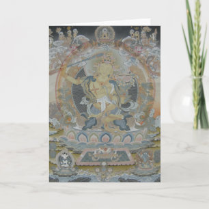 Manjushri Greeting Card Karte