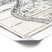 Mankato Map von 1914 Poster (Ecke)