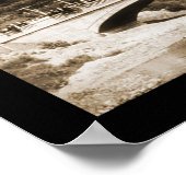 Mankato MN Bridge Foto 1911 Poster (Ecke)