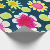 MankDhani Blume Musterpapier Geschenkpapier (Ecke)