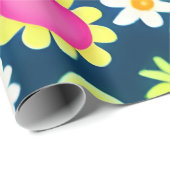 MankDhani Blume Musterpapier Geschenkpapier (Rolleneckpunkt)