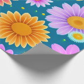 MankDhani Blume Musterpapier Geschenkpapier (Ecke)