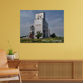 Mankota Grain Elevator Poster