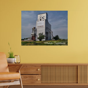 Mankota Grain Elevator Poster