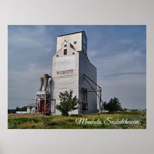 Mankota Grain Elevator Poster (Vorne)