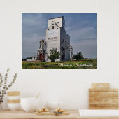 Mankota Grain Elevator Poster (Küche)
