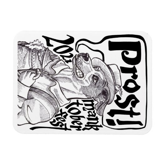 Manktoberfest 21 Magnet (Horizontal)