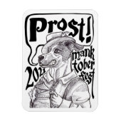 Manktoberfest 21 Magnet (Vertikal)