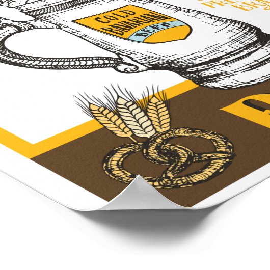 Manktoberfest-Poster 2018 Poster (Ecke)