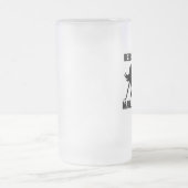 Manland/Mancave Bier-Tasse! Mattglas Bierglas (Mittel)