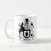 Manley Familienwappen Kaffeetasse (Links)