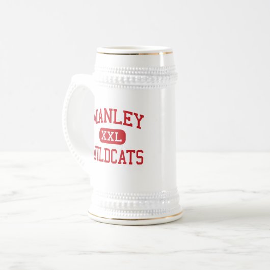 Manley - Wildkatzen - Highschool - Chicago Bierglas (Vorderseite Links)