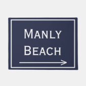 Manly Beach Australia Doormat Fußmatte (Vorderseite)