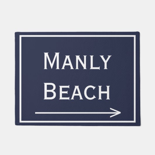 Manly Beach Australia Doormat Fußmatte (Vorderseite)