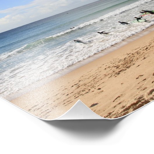 Manly Beach Fotodruck (Ecke)