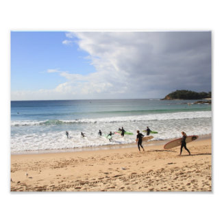 Manly Beach Fotodruck