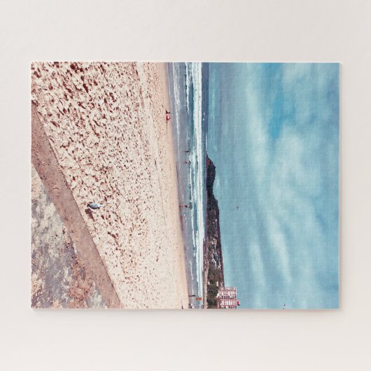 Manly Beach Retro Australien Reise Puzzle (Horizontal)