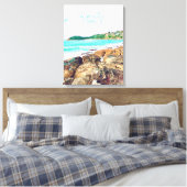 Manly Beach Surf Australien Reisen Leinwanddruck (Insitu (Schlafzimmer))