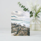 Manly Beach Surf Australien Reisen Postkarte (Stehend Vorderseite)