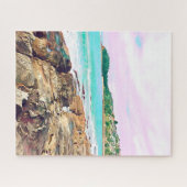 Manly Beach Surf Australien Reisen Puzzle (Horizontal)