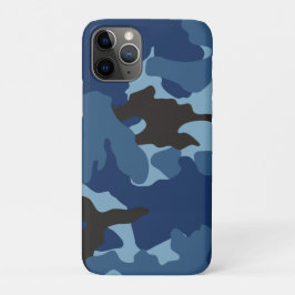 Manly Blue Camouflage Military Camouflage Pattern Case-Mate iPhone Hülle