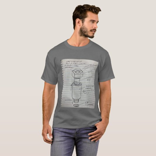 Manly DIY Bolt Shirt (Vorne ganz)