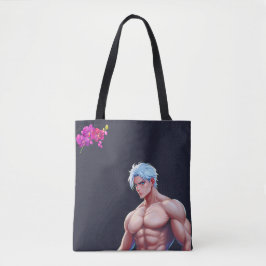 Manly in Anime Tote Bag Tasche