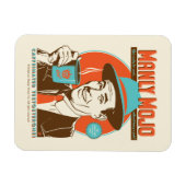 Manly Mojo-Kaffee Magnet (Horizontal)