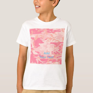 Manly Pink Camouflage T-Shirt