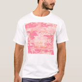 Manly Pink Camouflage T-Shirt (Vorderseite)