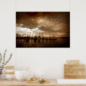 Manly Yacht Club Poster (Küche)