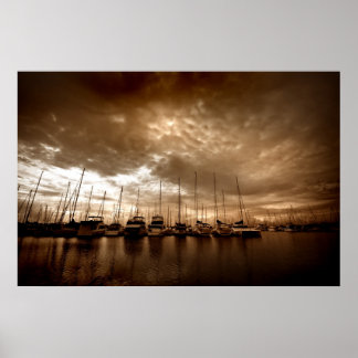 Manly Yacht Club Poster