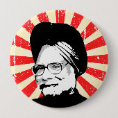 Manmohan Singh Button (Vorderseite)