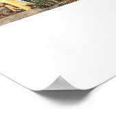 Mann an der Kreuzung Poster (Ecke)