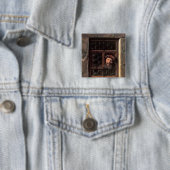 Mann an einem Fenster, 1653 Button (Beispiel)