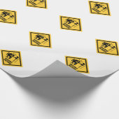 Mann-@ Arbeit Geschenkpapier (Ecke)