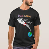 Mann auf dem Mond T-Shirt (Vorderseite)