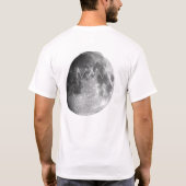 Mann auf dem Mond T-Shirt (Rückseite)