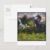 Mann aus dem Snowy River Postkarte (Vorne/Hinten)