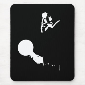 Mann aus der Zeit Mousepad