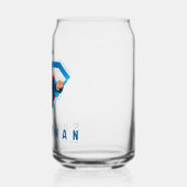 Mann aus Stahl im Flug Dosenglas (Links)