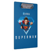 Mann aus Stahl im Flug Klemmbrett (Rechts)