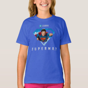 Mann aus Stahl im Flug T-Shirt