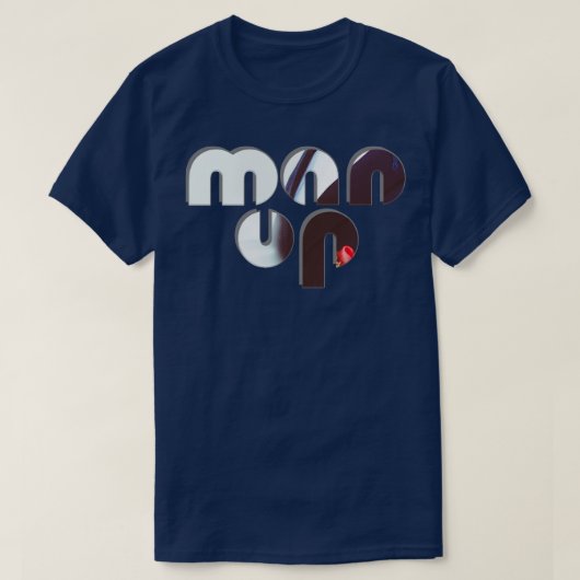 Mann aus T-Shirt (Design vorne)