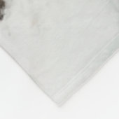 Mann beim Eisklettern, Colorado Fleecedecke (Ecke)