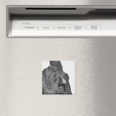 Mann beim Klettern Magnet (In Situ (Geschirrspüler))